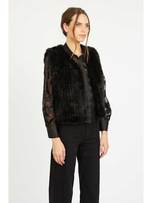 Caballero Nadia Faux Fur Vest