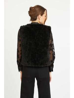 Caballero Nadia Faux Fur Vest