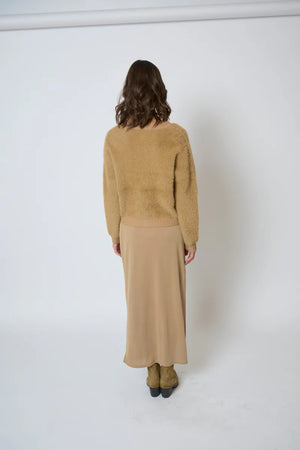 Central Park West Roman Eyelash Cardi
