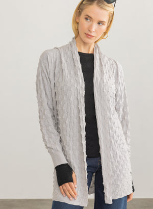 Margaret O'Leary 3D Open Cardigan