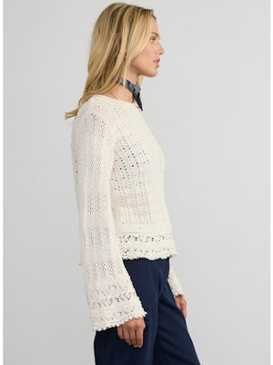 Margaret O'Leary Bell Sleeve Pullover