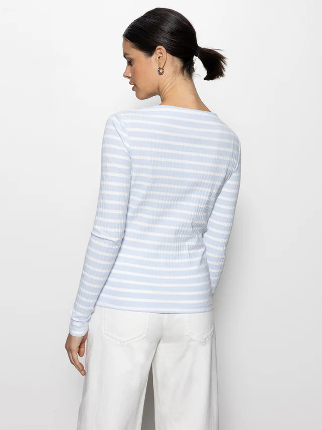 Sanctuary Long Sleeve Boatneck T-Shirt