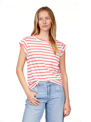 Sanctuary Relaxed Cap Sleeve Tee