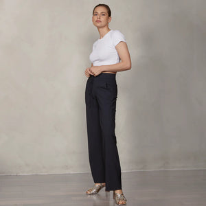 Raffaello Rossi Candice Straight Pant, Marine