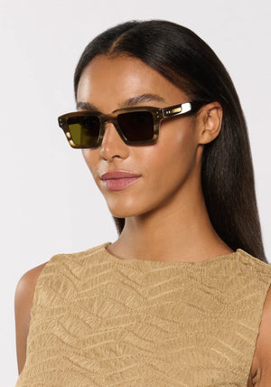 Krewe Carter Kombu Polarized Sunglasses