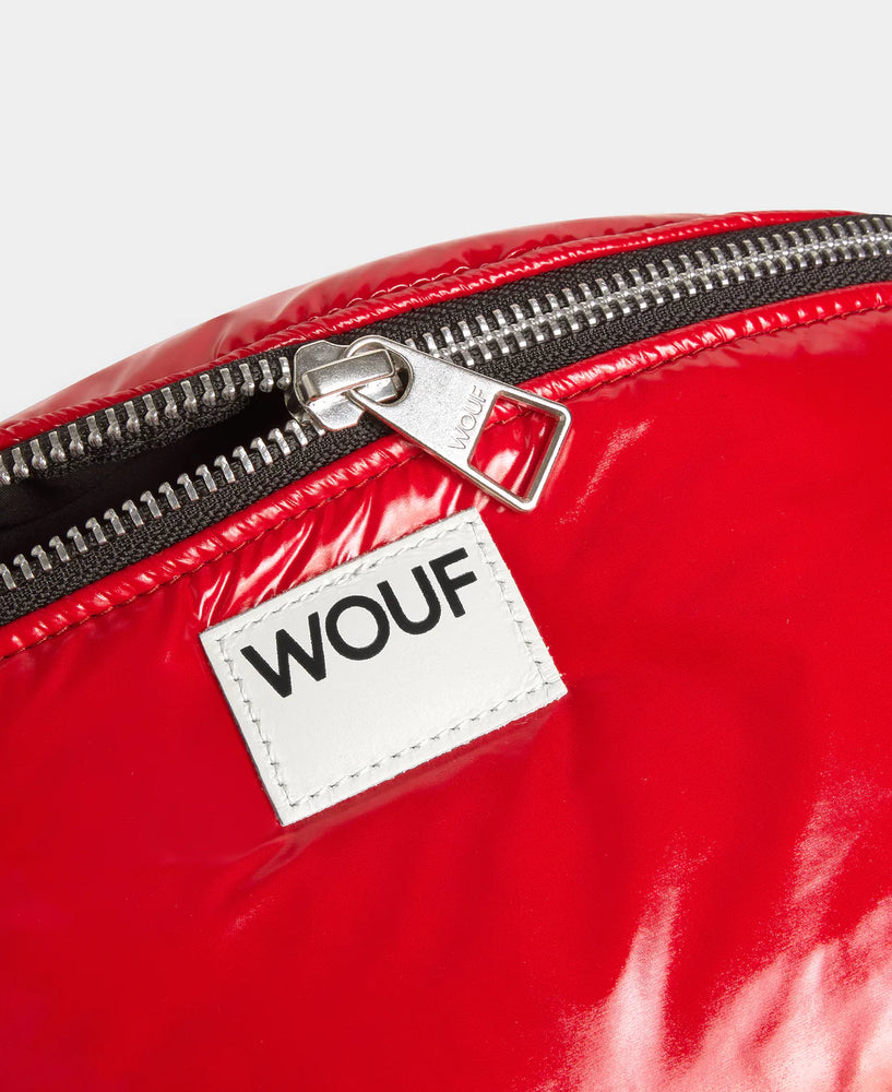 WOUF Glossy Waistbag, Cherry