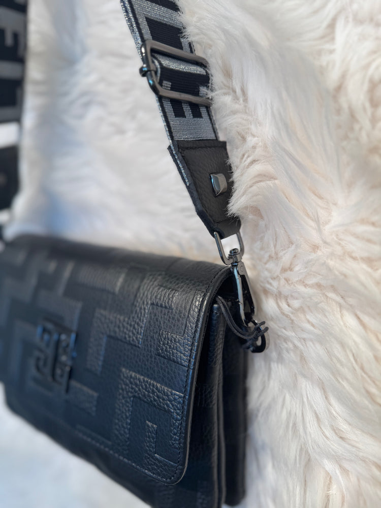 EL Handbags Antiparos Classic Embossed Leather Bag