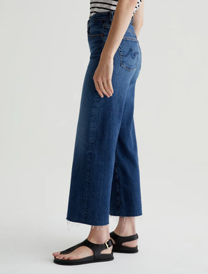 AG Jeans Saige Wide Leg Crop Jean, Plume