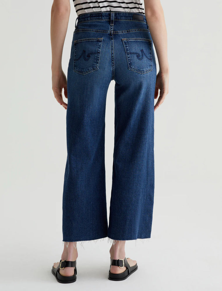 AG Jeans Saige Wide Leg Crop Jean, Plume