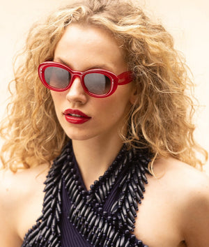 Krewe Margaret Cherry Sunglasses