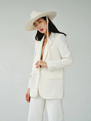 JL27 The Classic Blazer, Ivory