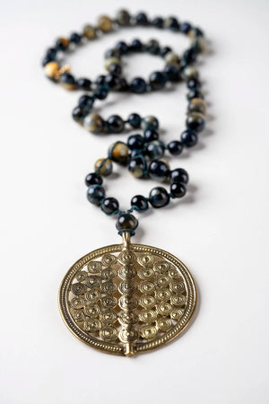 Brigitte Regula The Harvest Moon Necklace, Available in 2 Colors