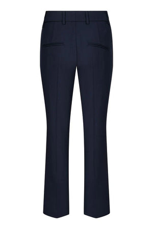 Raffaello Rossi Dora Cropped Trouser, Navy Blue