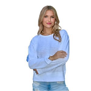 Erin Gray Riviera Slub Long Sleeve Tee