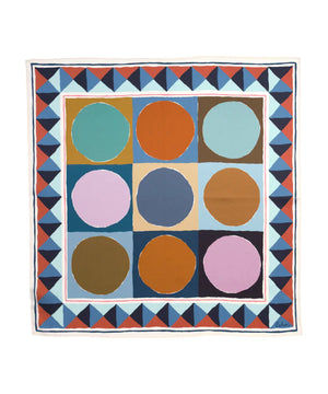 Echo Painted Dots Silk Bandana