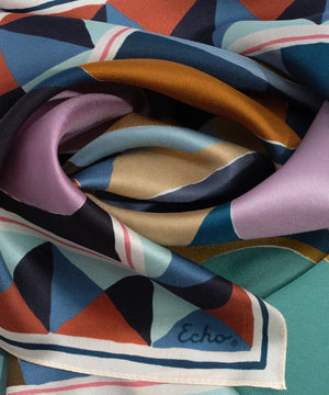 Echo Painted Dots Silk Bandana