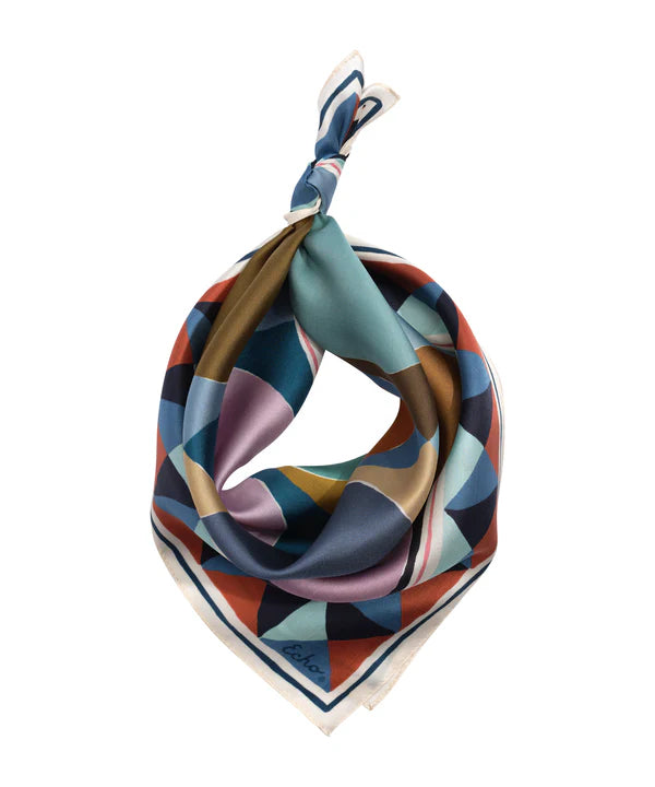 Echo Painted Dots Silk Bandana