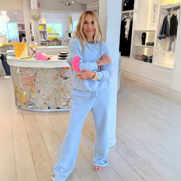 Kerri Rosenthal Ex-Boyfriend Sweatshirt, Slate Blue