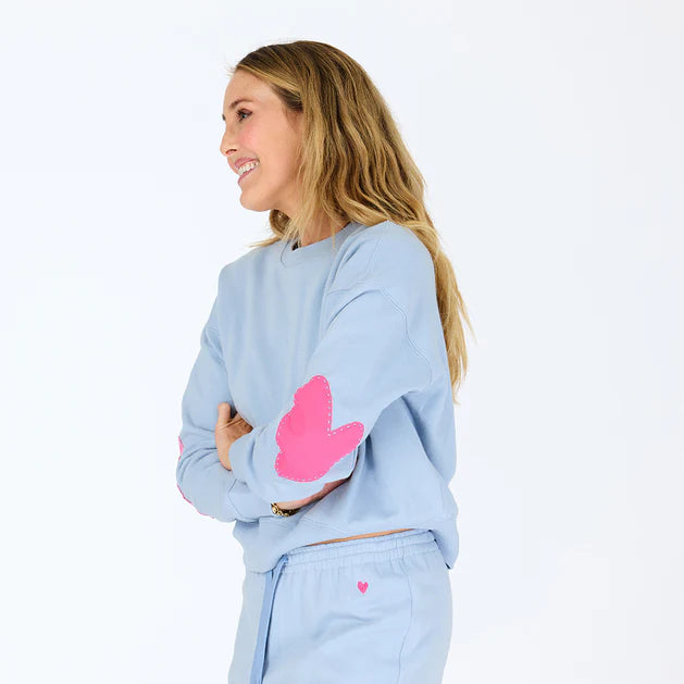 Kerri Rosenthal Ex-Boyfriend Sweatshirt, Slate Blue