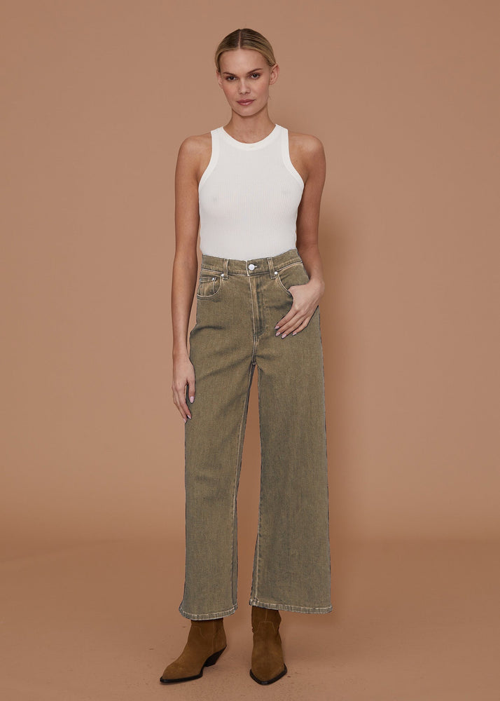 Le Jean Juliette Wide Leg Ankle