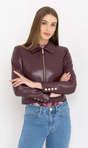 Generation Love Lola Vegan Leather Jacket