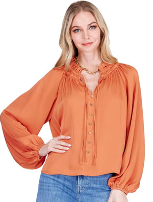 Joy Joy Peasant Top