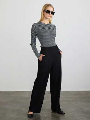 Margaret O'Leary Pleated Pull-On Pant