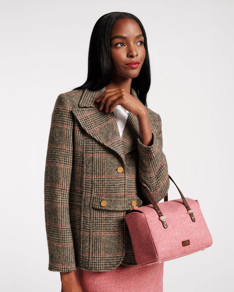 Frances Valentine Bobby Blazer, Newbury Plaid Wool