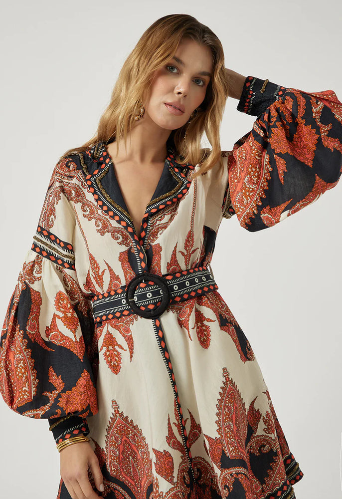 Scarlett Poppies Florista Short Dress