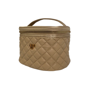 PurseN Getaway Jewelry Case, Nude & Gold