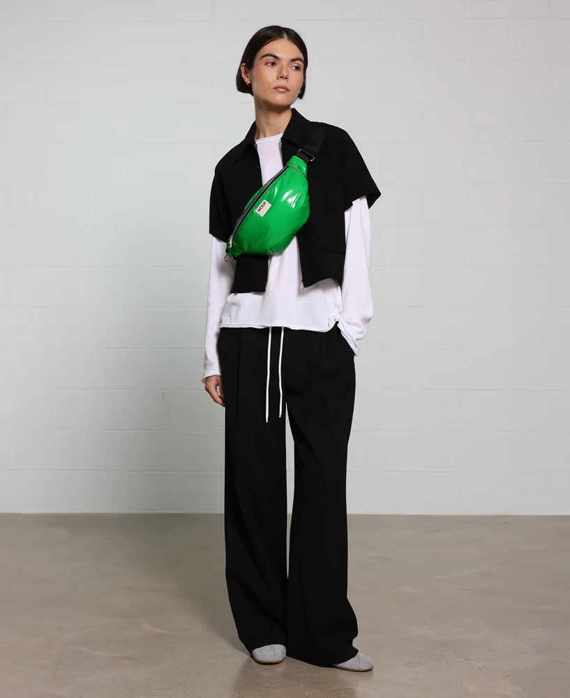 WOUF Glossy Waistbag, Basil