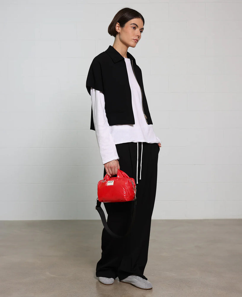 WOUF Glossy Bowling Bag, Cherry