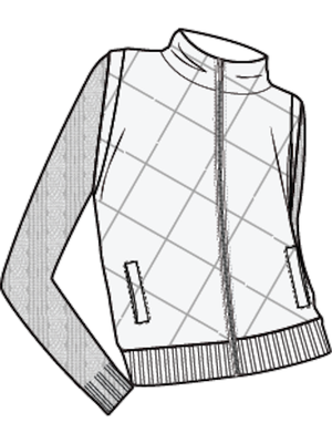 Hello Nite Copper Stitch Jacket