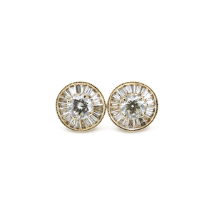 Corielle Hannah Earrings in Yellow Gold