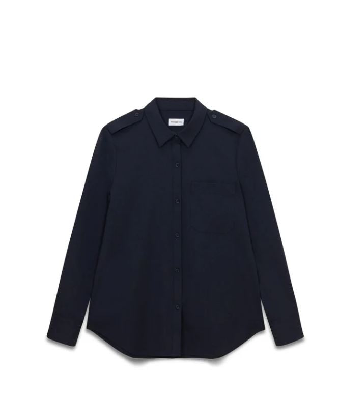 Phoebe Jon Harper Shirt with Epaulettes