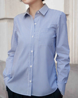 Phoebe Jon Harper Poplin Stripe Shirt