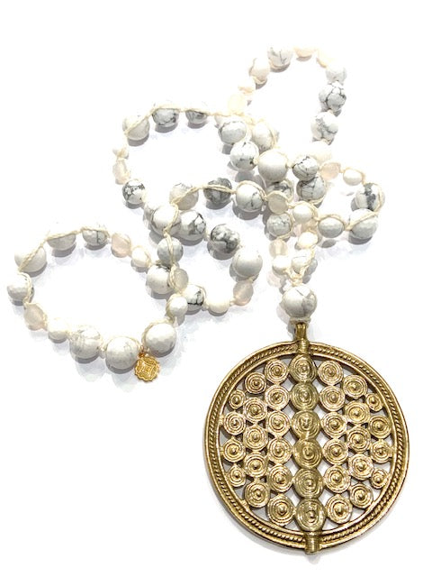 Brigitte Regula The Harvest Moon Necklace, Available in 2 Colors