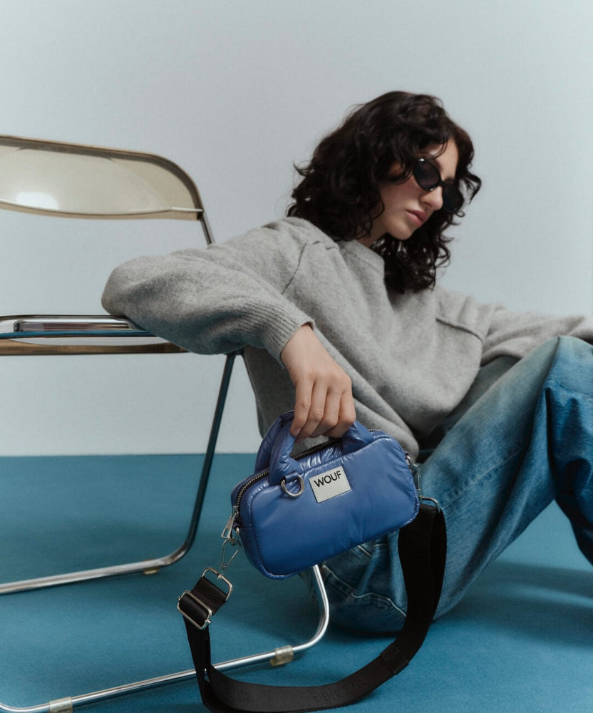 WOUF Glossy Bowling Bag, Royal