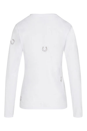 Catherine Gee Long Sleeve Tee, Horseshoe