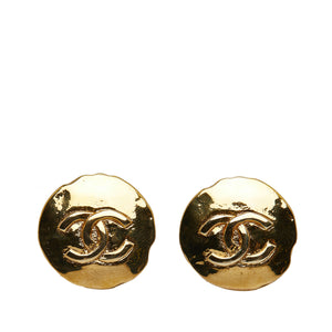 Chanel Vintage CC Clip On Earrings