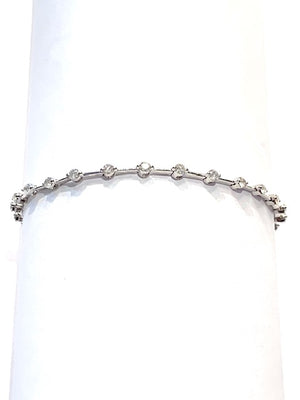 Corielle Diamond Bracelet In White Gold