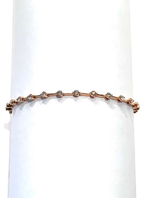 Corielle Diamond Bracelet In Rose Gold