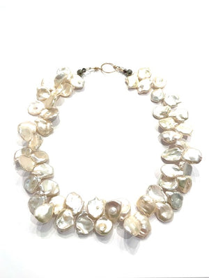 Sconset Flair Studio Keshi Pearl Collar Necklace