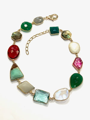 Paula Rosen Jewelry Big Anna Nu Multi Necklace