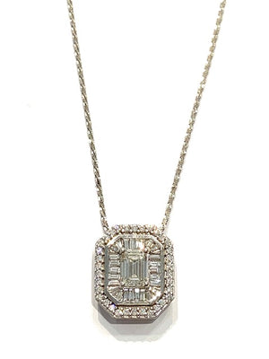 Corielle Lauren Diamond Pendant Necklace