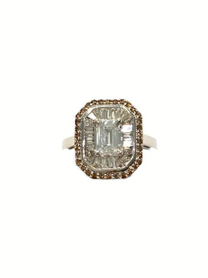 Corielle Lauren White Gold Diamond Ring