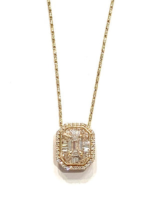 Corielle Blake Diamond Pendant Necklace In 14k Gold