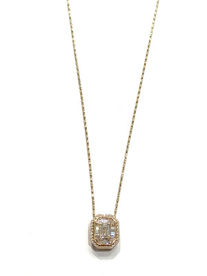 Corielle Blake Diamond Pendant Necklace In 14k Gold