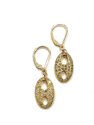 Erin Steele Jewelry Diamond Mariner Charm earrings
