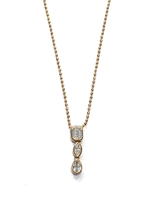 Corielle Baby Faye Necklace in Yellow Gold
